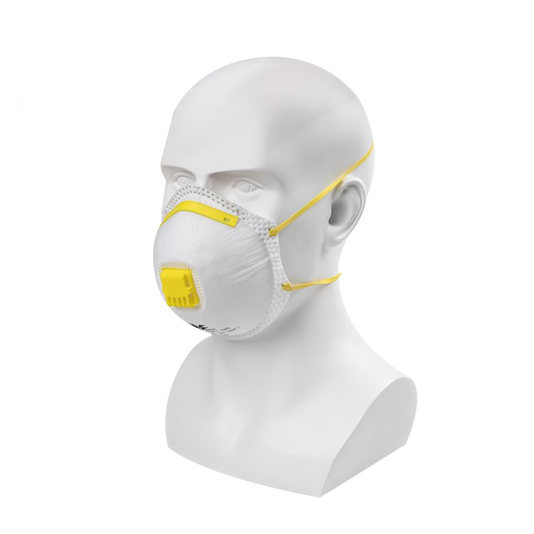 Maschera antipolvere della tazza del respiratore del filtro da FFP1 del virus con la valvola