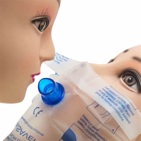 Maschera facciale per RCP Maschera di rianimazione per adulti con apparato bocca a bocca di pronto soccorso