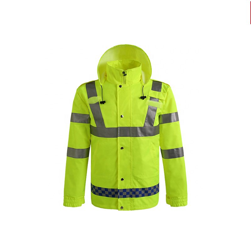 Giacca per indumenti riflettenti di sicurezza riflettente personalizzata per la protezione del lavoro di nuova progettazione