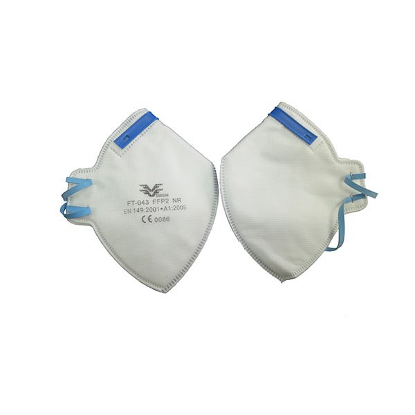Maschera antipolvere per respiratore antipolvere FFP2 senza valvola